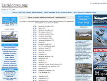 Tablet Screenshot of lotnictwo.net